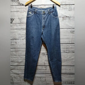 Wrangler Denim‎ Jeans Medium Blue Size 12 32 Vintage Western High Rise